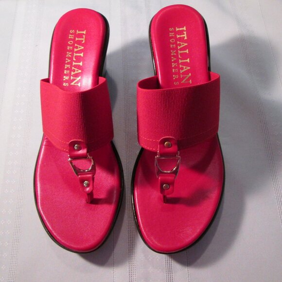Italian Shoemakers “Cia” Red Sandals – Size 6.5 | New in Box - Picture 4 of 8